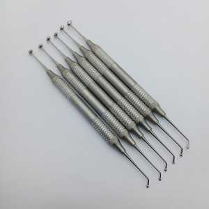 Pulidor de bolas dentales de acero inoxidable 751-27/29 instrumentos restaurativos de relleno de plástico de amalgama compuesta - Product Image 1