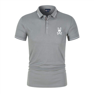 เสื้อโปโลกอล์ฟผู้ชายดีไซน์ใหม่เสื้อโปโลผ้าฝ้ายสำหรับผู้ใหญ่ผู้ชายขนาดใหญ่พิเศษ - Product Image 3