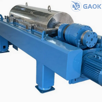 Mesin Pemisah Lumpur Minyak Air Limbah Tiga Fasa Tipe Decanter Centrifuge