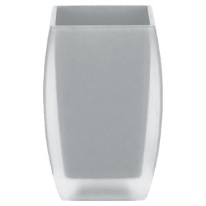 Porte-brosse à dents Spirella « Freddo » en polystyrène gris, 7 x 7 x 10,5 cm - Product Image 1