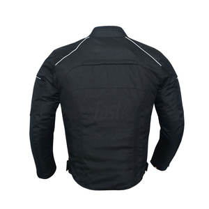 Blouson en cuir pour moto 2025 avec soutien dorsal, vêtements de course automobile pour hommes, quantité personnalisée, OEM, blouson de moto - Product Image 2