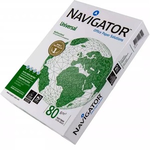 Papel de copia A4 de calidad superior 70gsm 75gsm 80gsm Navigator A4 Paper 80gsm Fabricante A4 Papel de impresión - Product Image 4