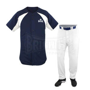 Nuevo estilo Jersey de béisbol Uniforme de béisbol clásico Uniforme de béisbol de secado rápido Ropa de poliéster - Product Image 5
