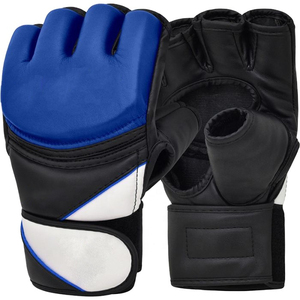 Nuevo diseño personalizado al por mayor de alta calidad MMA guante de entrenamiento mejor precio PU/guantes de lucha de boxeo de cuero - Product Image 1