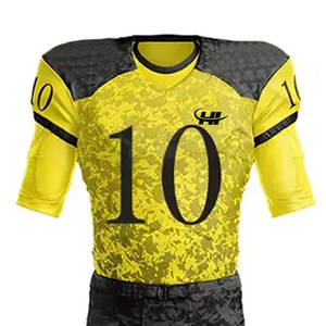 Uniforme de Fútbol Americano Personalizado de la Mejor Calidad, Poliéster Transpirable, Logotipo Personalizado, Venta en Línea - Product Image 4