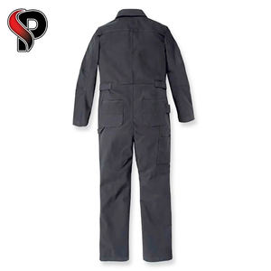 Combinaison de travail personnalisée en gros vêtements de sécurité très visibles combinaison uniforme de travail avec logo personnalisé - Product Image 6