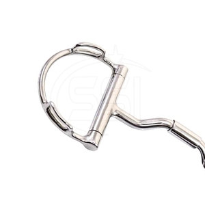บิตเหล็กกล้าไร้สนิมคุณภาพสูงแบบ D-Ring สำหรับฝึกขี่ม้า ควบคุมม้า และใช้ในชีวิตประจำวัน - Product Image 5