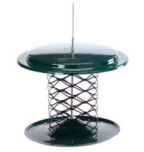 Alimentador de pájaros con forma de jaula de alto grado para jardín al aire libre estilo colgante alimentador de uso decorativo de hierro para alimentación - Product Image 2