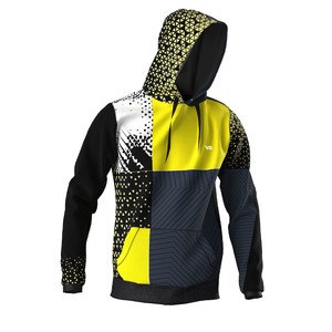 Alta calidad logotipo personalizado pulóver cálido Sudadera con capucha de gran tamaño de tela de poliéster hombres de impresión Sudadera con capucha al por mayor - Product Image 6