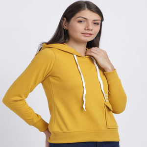 Sweat à capuche femme en coton épais de haute qualité à manches longues chaud coloré lettre impression Logo personnalisé cravate teinture automne hiver utilisation - Product Image 3