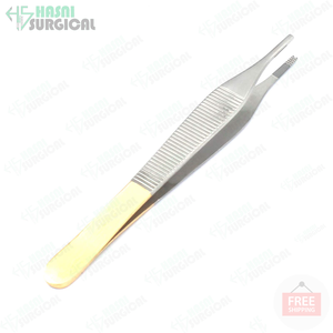 Pinzas quirúrgicas de Punta dentada de 15cm Adson Dental alemán de alta calidad, fórceps médicos de tejido de Hasni Surgical - Product Image 6
