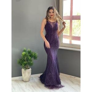 Abito da sera in Tulle a pois da donna con stelle An38838 38838 - Product Image 1