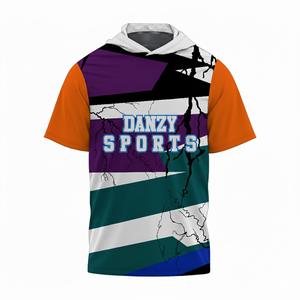 Sudadera con Capucha de Baloncesto para Hombre, con Logotipo Personalizado, Sin Mangas, de Secado Rápido, con Capucha, Diseño Sólido, Talla Grande, para Deportes al Aire Libre - Product Image 5