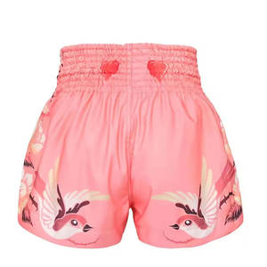 Pantalones cortos de boxeo MMA lavados de diseño personalizado ligero Unisex Fight Gear Training Gym Wear secado rápido - Product Image 6