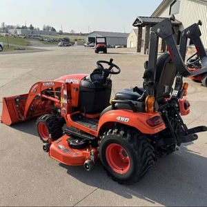 Tracteur miniature Kubota certifié CE BX2680 avec chargeur frontal et tondeuse à gazon Tracteur à roues Kubota 4 roues motrices - Product Image 1
