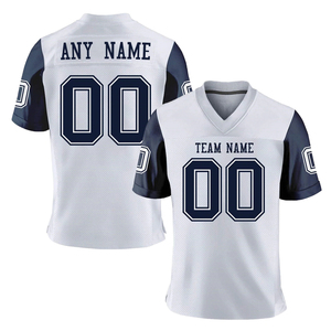 Camiseta de fútbol americano de tendencia superior elegante Llegada de moda en diseño Camiseta de fútbol americano Ropa deportiva suave y acogedora - Product Image 5