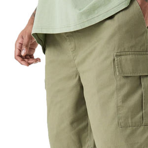 OEM Street สวมผ้าฝ้าย 100% ขนแกะโลโก้ที่กําหนดเองผู้ชายกางเกงขาสั้นสินค้า / ขายส่งผู้ชายเสื้อผ้าลําลองกลางแจ้งกางเกงขาสั้นสินค้าระบายอากาศ - Product Image 4