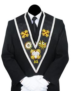 Collier maçonnique Rose-Croix 32e degré - Product Image 1