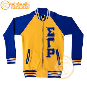 เสื้อแจ็คเก็ตวาร์ซิตี้ปักลาย Sigma Gamma Rho ผ้าฝ้ายฟลีซสั่งทำพิเศษ คุณภาพสูง ระบายอากาศได้ดี เสื้อผ้ากรีกสำหรับผู้หญิง ฤดูใบไม้ร่วง - Product Image 3