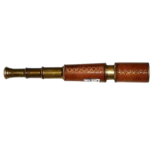 Jumelles en laiton antique de bonne qualité décoration étui en cuir télescope décor maison avec jumelles Vintage Marine victorienne - Product Image 4