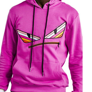 Sudaderas con capucha bordadas transpirables de secado rápido, nuevo diseño más vendido, Diseña tus propias sudaderas con capucha bordadas de mezcla de algodón básicas personalizadas - Product Image 4