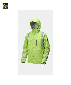 Mono trasero de acción de manga larga para hombre de alta calidad con bolsillos con cremallera uniforme mecánico ropa de seguridad reflectante - Product Image 2