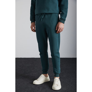 Pantalon de survêtement pour homme GRIMELANGE Adens, en coton biologique de qualité supérieure, tissu intérieur brossé, jambe élastiquée - Product Image 6