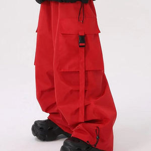 Pantalones de Esquí Personalizados para Hombre de Alta Calidad, Impermeables, con Cremallera Tex, Estilo Cargo, Pierna Ancha, Calefactables, Resistentes al Viento, para Snowboard y Ropa Urbana - Product Image 5