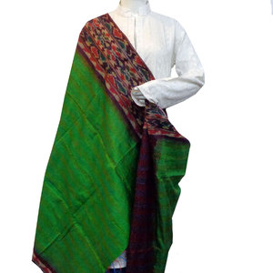 Luxueux confort réversible traditionnel écharpe châle fabriqué à la main de haute qualité coton Kantha brodé étole en soie pour femmes - Product Image 3