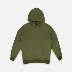 Sweat à capuche pour homme avec poignets élastiques essentiels, col unique boutonné, doux, chaud, confortable, capuche réglable de qualité supérieure, vêtements d'hiver pour homme - Product Image 4