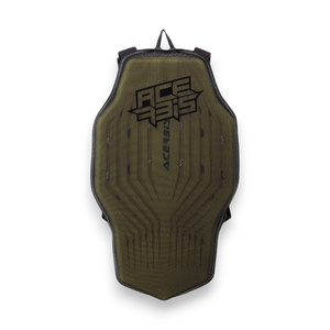 ACERBIS Blazar Unisex Level 2 <b>Back</b> <b>Protector</b> Black Leather <b>Back</b> Brace - Product Image 1