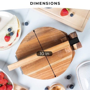 Natural <b>Wood</b> Corn Tortilla Press Wholesale Tortilla Making <b>Machine</b> - Product Image 2