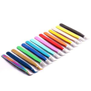 Pinces à cils en acier inoxydable, outils professionnels pour les extensions de cils en volume et en isolation, fournisseur en gros OEM - Product Image 5