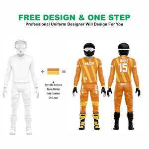 Diseño elegante para damas y hombres 100% tela elástica personalizada impresión por sublimación Dirt Bike Off Road ATV Motocross Racing Gear - Product Image 2