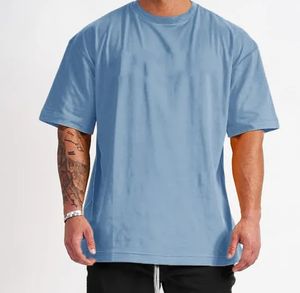 เสื้อยืดสตรีทไซส์ใหญ่สำหรับผู้ชายเสื้อคอตตอน100% คอกลมแขนครึ่งพิมพ์ลาย3D พัฟโลโก้ด้านหน้าสำหรับผู้ชาย - Product Image 2