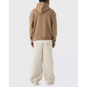 Sweat-shirts à capuche 100% coton polaire de haute qualité pour hommes, sweats Streetwear, impression numérique à épaules tombantes pour l'hiver - Product Image 2