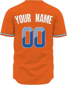 Tout nouveau maillot de t-shirts imprimé baseball à séchage rapide OEM point personnalisé haut court vierge pour hommes maillot de baseball personnalisé pour hommes - Product Image 6