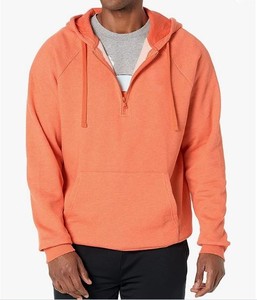 Sudadera con capucha Rival Fleece 1/2 con cremallera para hombre, peso pesado, 100% de poliéster, sudaderas elásticas y cómodas importadas, cierre, lavado a máquina - Product Image 1