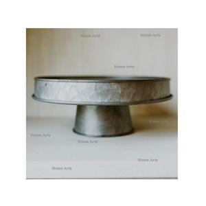 Support à gâteau galvanisé de qualité exclusive forme ronde taille personnalisée support de service de gâteau pour les meilleures ventes - Product Image 1