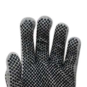 Guantes DE TRABAJO punteados de PVC con agarre mejorado Guantes punteados de algodón con palma de PVC antideslizante para protección de seguridad de Servicio Ligero - Product Image 4