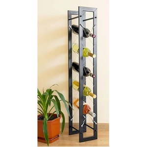 Handmade in India Metal Wine Rack <b>Tabletop</b> Drinkware <b>Storage</b> Holder for Bar & Restaurant Decoration - Product Image 2