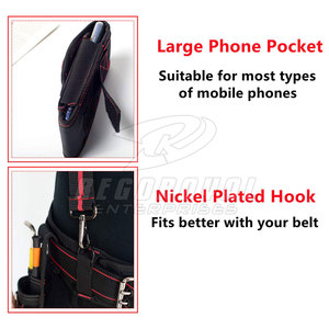 Bretelles d'outils robustes Bretelles de construction pour hommes Soutien et répartition du poids - Product Image 3