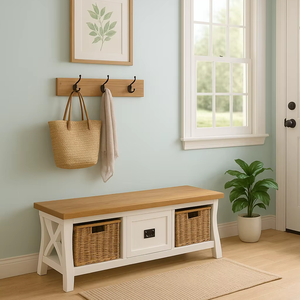 X mesa auxiliar 1, desmontaje de muebles de paquete plano, fabricante de Vietnam, acabado a base de agua no tóxico, Construcción fuerte - Product Image 1