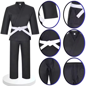 Uniforme de karaté de haute qualité 100% coton respirant, séchage rapide, léger, logo personnalisé, entraînement de combat, unisexe - Product Image 2