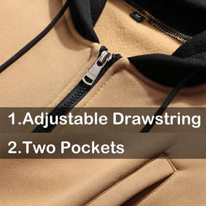 ชุดวอร์มแขนยาวแบบมีซิปสำหรับผู้ชายชุดวอร์มสำหรับวิ่งสไตล์ใหม่ - Product Image 3