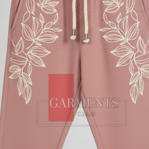 Pantalon Gurkha de style italien vintage pour homme, brodé, lavage coloré, devant plat, pantalon de costume décontracté, taille mi-haute - Product Image 3