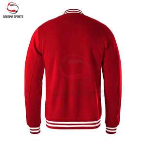Chaqueta Varsity Personalizada de Alta Calidad para Hombre, Tallas Grandes, Ropa de Invierno, Chaqueta Deportiva con Bordado de Letras - Product Image 4
