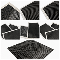0 ° ±45 ° 90 °   Rouleau de tissu en fibre de carbone à quatre axes - Tapis cousu haute résistance pour pales d'éoliennes