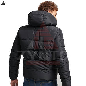 Chaqueta Acolchada de Primera Calidad al por Mayor para Hombre, Color Personalizado, Talla Grande, Abrigo Sólido Protector Cálido y Transpirable - Product Image 2
