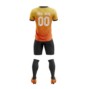 Uniformes de fútbol de marca con estilo de último diseño para fabricantes profesionales unisex, uniforme de fútbol con impresión por sublimación - Product Image 4